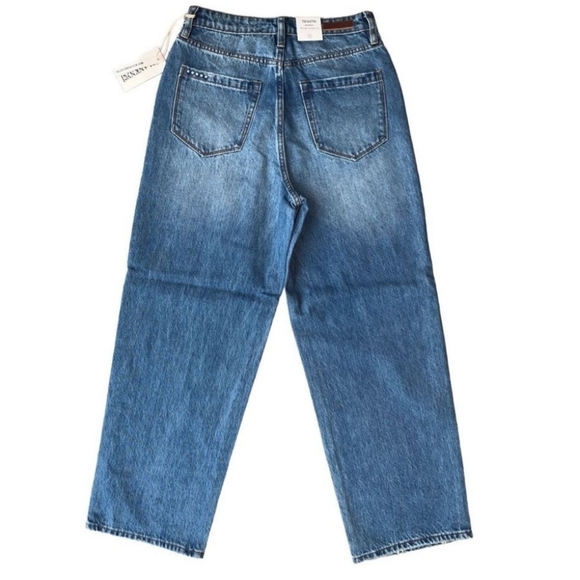 NWT BLANKNYC Baxter Ribcage Straight Leg Darkwash Denim Jean Sz 24 - Picture 5 of 10